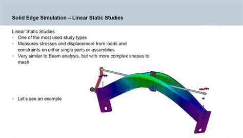 linear static analysis of sheet metal parts|Static Analysis .